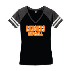 Rangers Ladies Game V-Neck Tee